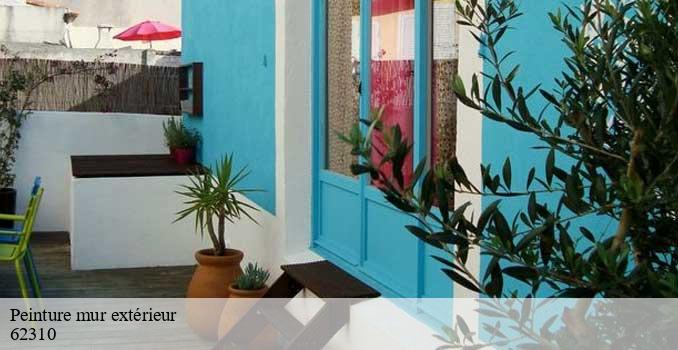 Peinture mur extérieur matringhem-62310 Entreprise Marin père et fils