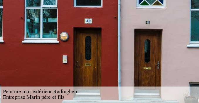 Peinture mur extérieur radinghem-62310 Entreprise Marin père et fils