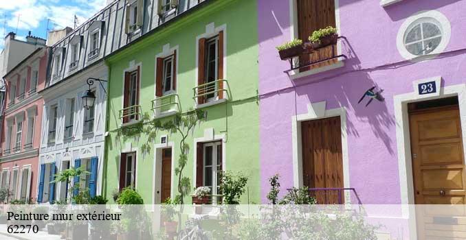 Peinture mur extérieur rebreuve-sur-canche-62270 Entreprise Marin père et fils