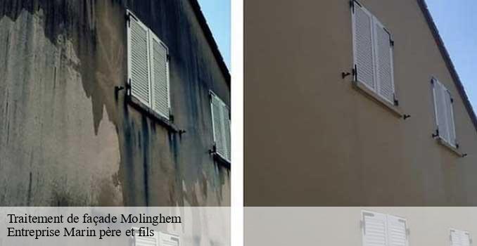 Traitement de façade molinghem-62330 Entreprise Marin père et fils