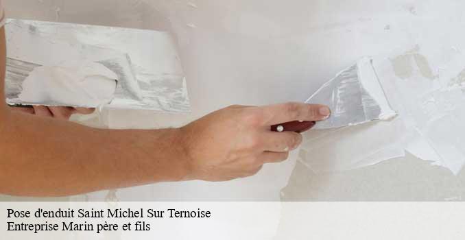 Pose d'enduit saint-michel-sur-ternoise-62130 Entreprise Marin père et fils