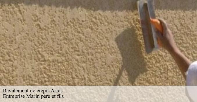 Ravalement de crépis arras-62000 Entreprise Marin père et fils