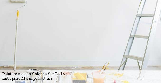 Peinture maison calonne-sur-la-lys-62350 Entreprise Marin père et fils