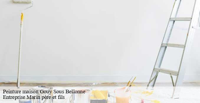 Peinture maison gouy-sous-bellonne-62112 Entreprise Marin père et fils