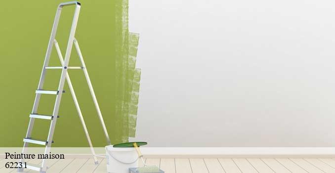 Peinture maison peuplingues-62231 Entreprise Marin père et fils