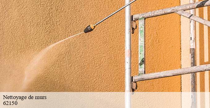 Nettoyage de murs bajus-62150 Entreprise Marin père et fils